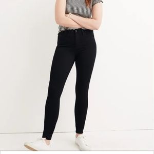 Madewell Roadtripper black skinny jeans